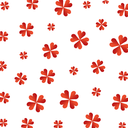 beautiful flowers pattern background vector illustration designのイラスト素材