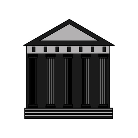 city buildings skyscraper on white background vector illustrationのイラスト素材