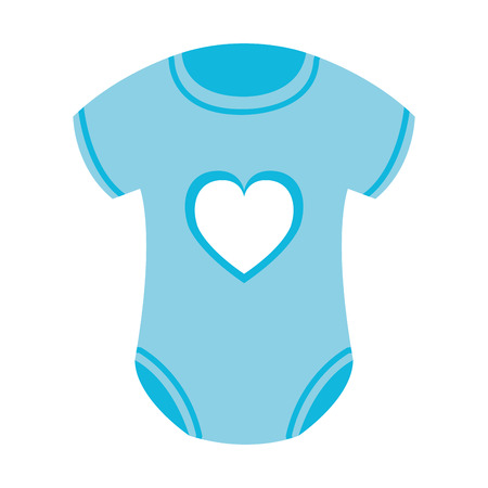 cute baby clothes icon vector illustration designのイラスト素材