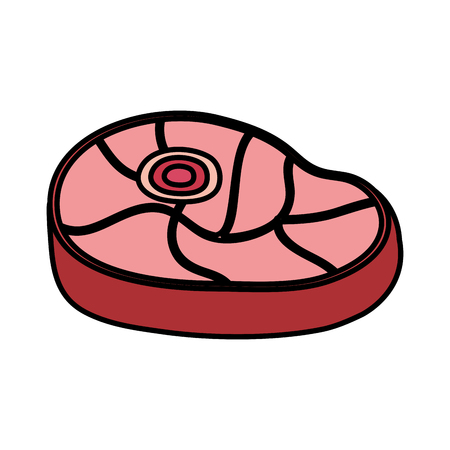 meat steak nutritive icon vector illustration designのイラスト素材