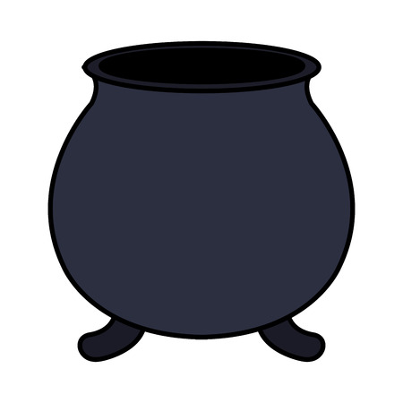 st patricks day card with cauldron empty vector illustration designのイラスト素材