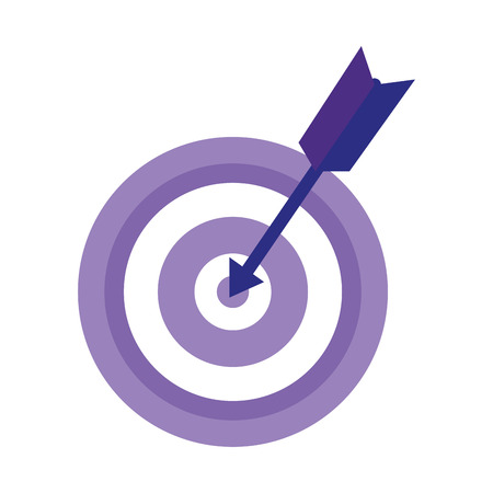target with arrow icon vector illustration designのイラスト素材