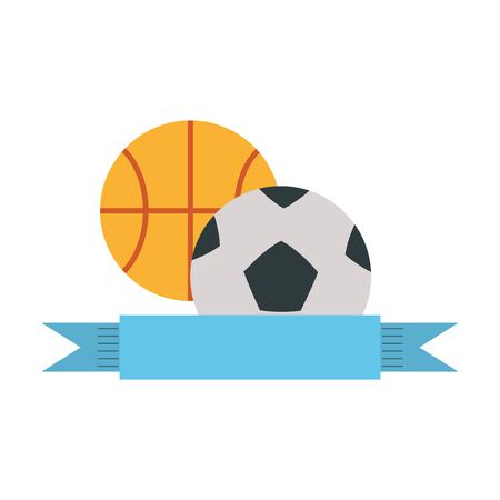 sports balls isolated icon vector illustration designのイラスト素材