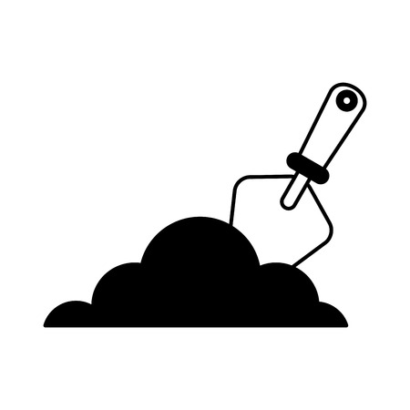 spatula tool isolated icon vector illustration designのイラスト素材