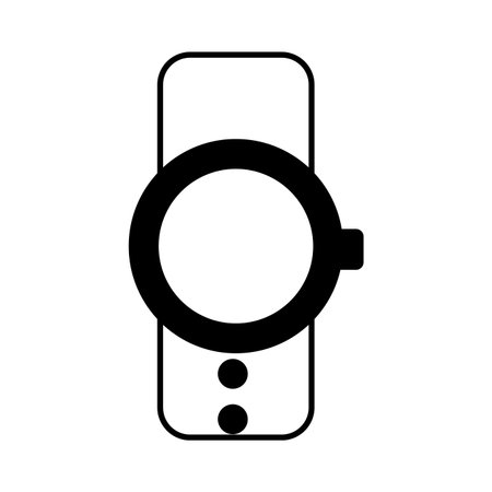 masculine hand watch icon vector illustration designのイラスト素材