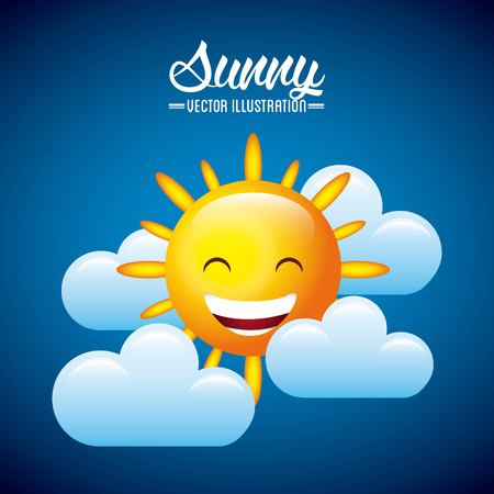 weather concept design, vector illustration eps10 graphicのイラスト素材