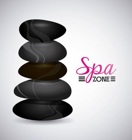 spa zone design, vector illustration eps10 graphicのイラスト素材