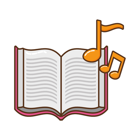 open book isolated icon vector illustration designのイラスト素材