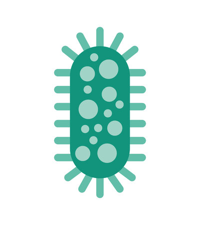 molecule structure isolated icon vector illustration designのイラスト素材