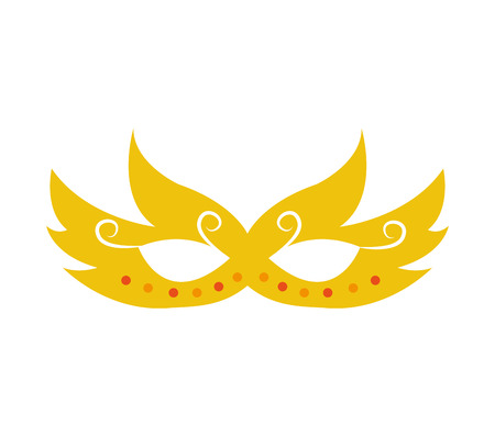 party mask isolated icon vector illustration designのイラスト素材