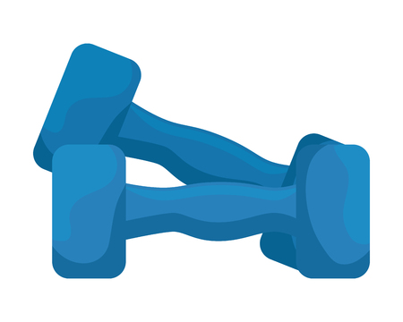 weight lifting dumbbell icon vector illustration designのイラスト素材