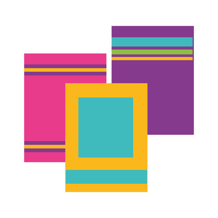 books school supplies on white background vector illustration designのイラスト素材