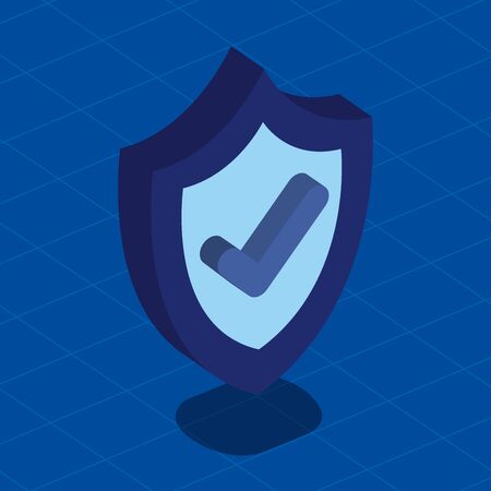 shield security to big data technology vector illustrationのイラスト素材