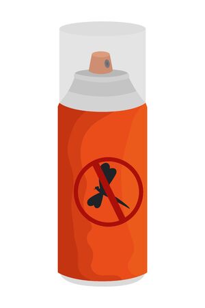 mosquito repellent spray bottle icon vector illustration designのイラスト素材