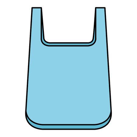 plastic bag recycle element vector illustration designのイラスト素材