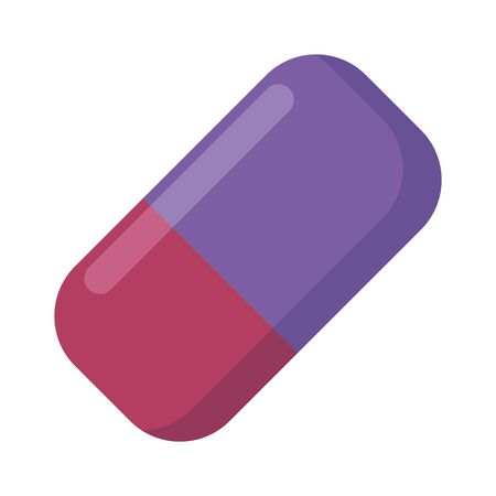 eraser school supply isolated icon vector illustration designのイラスト素材