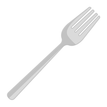 fork cutlery tool icon vector illustration designのイラスト素材