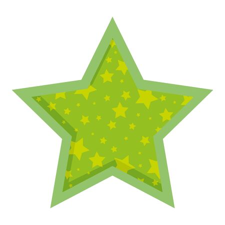 star decoration isolated illustration icon vector illustration designのイラスト素材