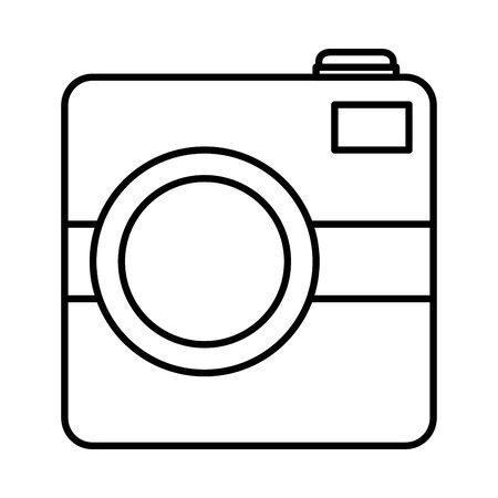 photographic camera device isolated icon vector illustration designのイラスト素材