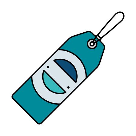 commercial tag hanging icon vector illustration designのイラスト素材