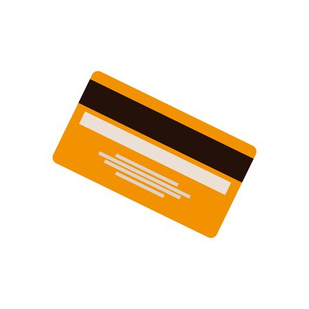 credit card money plastic icon vector illustration designのイラスト素材