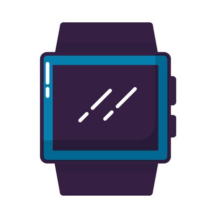 smart watch on white background vector illustrationのイラスト素材