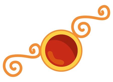 ramadan kareem decoration with stone frame vector illustration designのイラスト素材