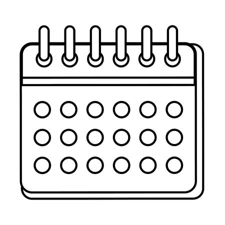 calendar reminder date icon vector illustration designのイラスト素材