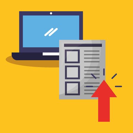 Shopping online icon design, ecommerce media market internet technology and retail theme Vector illustrationのイラスト素材