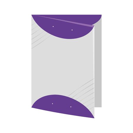 flyer paper print icon vector illustration designのイラスト素材