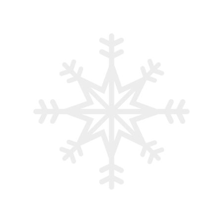 snowflake christmas decoration isolated icon vector illustration designのイラスト素材