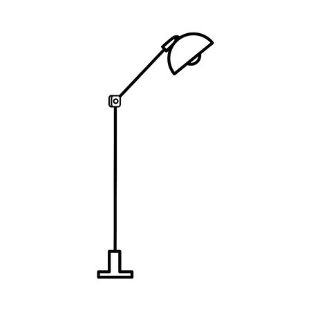 office lamp light isolated icon vector illustration designのイラスト素材