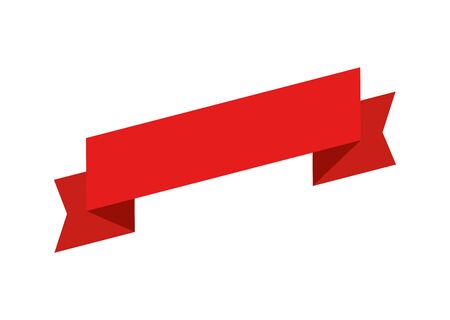 tape ribbon emblem isolated icon vector illustration designのイラスト素材