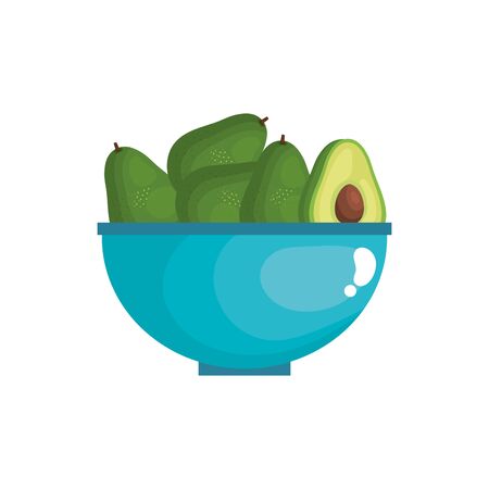 fresh and healthy vegetable isolated icon vector illustration designのイラスト素材