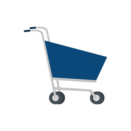 Shopping cart design, Store shop market commerce retail buy and paying theme Vector illustrationのイラスト素材