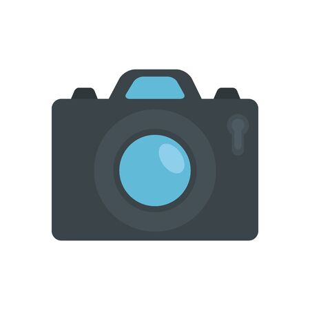 Camera device design, Gadget technology photography equipment digital photo focus and electronic theme Vector illustrationのイラスト素材