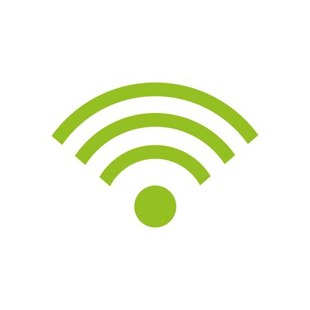 Wifi zone design, Internet technology communication connection network wireless signal web and access theme Vector illustrationのイラスト素材
