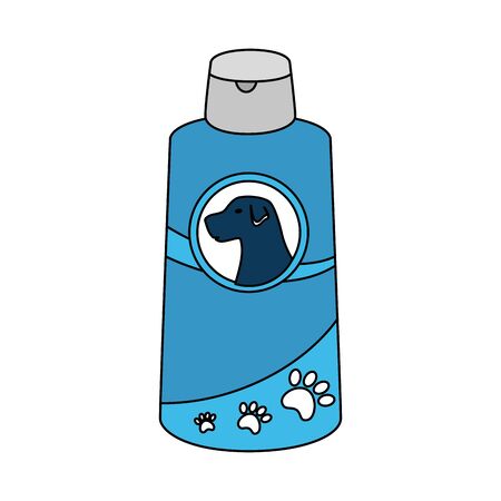 dog care bottle isolated icon vector illustration designのイラスト素材