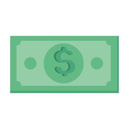 bill money cash isolated icon vector illustration designのイラスト素材