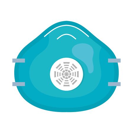 mask protection respiratory isolated icon vector illustration designのイラスト素材