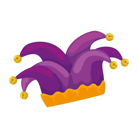 fun hat isolated icon vector illustration designのイラスト素材