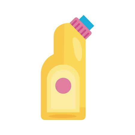 disinfectant plastic bottle product details style illustration designのイラスト素材