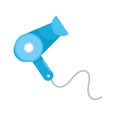 hair dryer electric device icon illustration designのイラスト素材