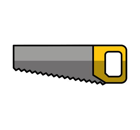 handsaw tool isolated icon illustration designのイラスト素材