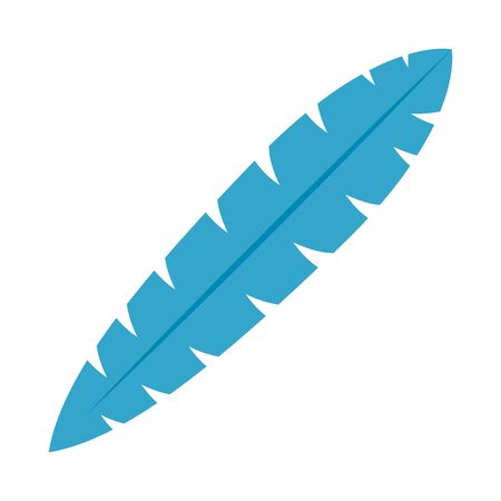 exotic feather bird isolated icon vector illustration designのイラスト素材
