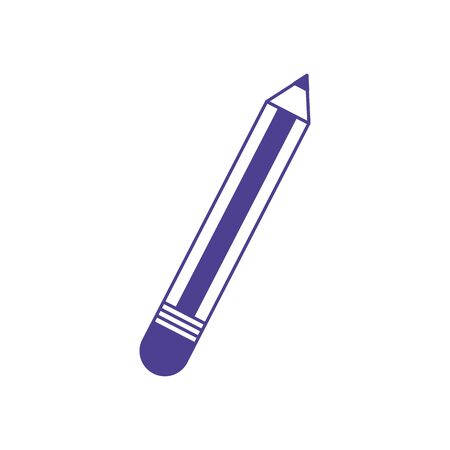pencil school supply isolated icon vector illustration designのイラスト素材