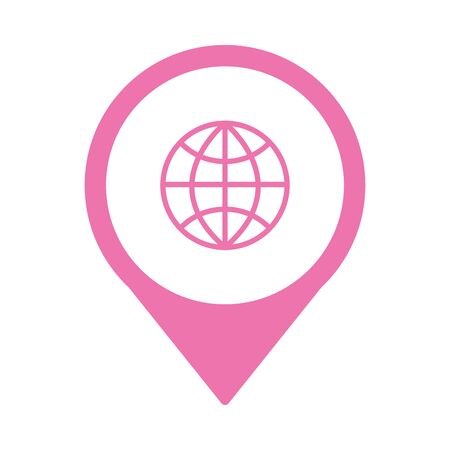 sphere browser graphic isolated icon vector illustration designのイラスト素材