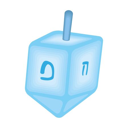 happy hanukkah pyrinola game icon vector illustration designのイラスト素材
