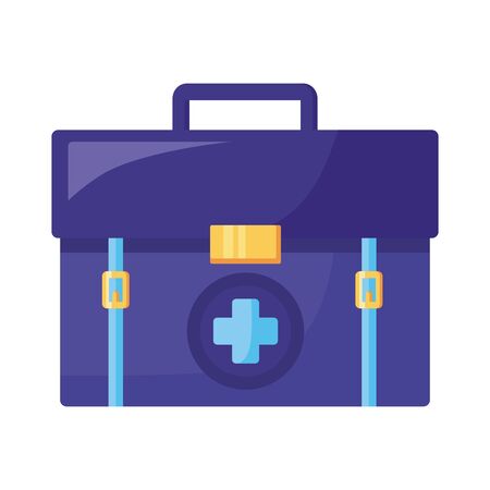 medicine drug kit detailed style icon vector illustration designのイラスト素材