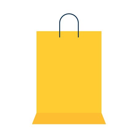 bag icon design of Shopping commerce and market theme Vector illustrationのイラスト素材